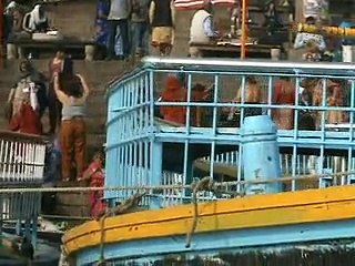 Holy Ganga Bath-Kashi Ghat