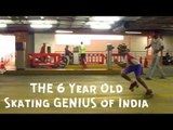6-Year-Old Boy Roller Skates Under Cars