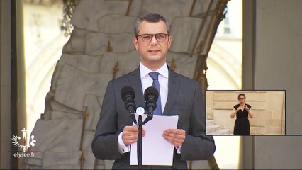 Annonce de la composition du gouvernement d'Edouard Philippe