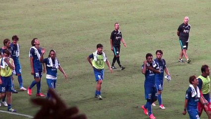 20150927 アビスパ福岡VS東京ヴェルディ 終了後挨拶