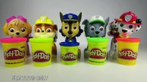 PLAY-DOH Disguises on Jumbo PAW PATROL Toys