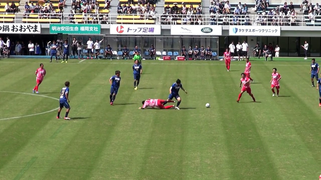 20150920 アビスパ福岡クラブ創設20周年記念　ちかっぱめんたいマッチ 江口ゴール！