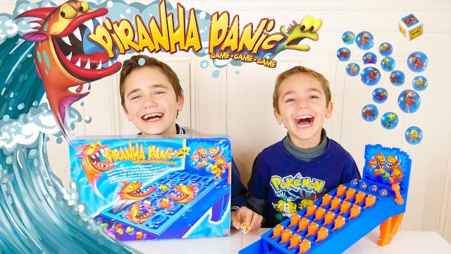 JEU - PIRANHA PANIC ! Des piranhas affamés prêts à attaquer - Jeu de société