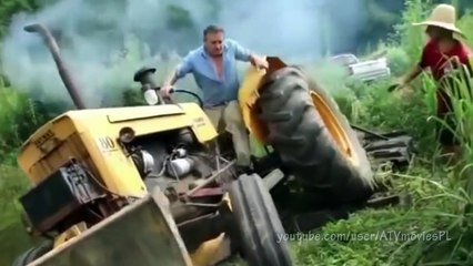 #1 TOP 10 Tractors  Crash Fail Funny  December 2017NEW THE BEST Terrible Compilation
