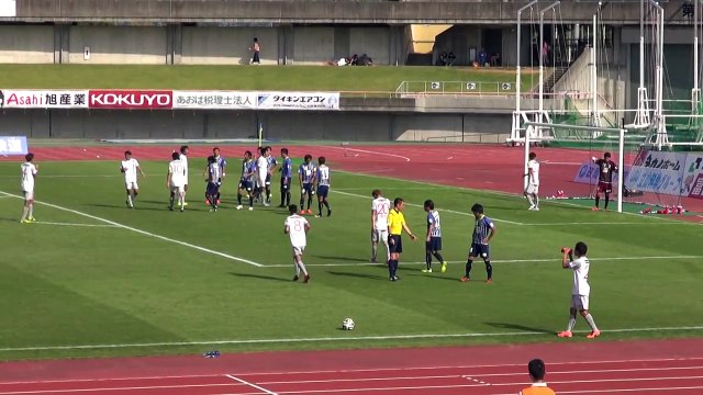 20140928 アビスパ福岡VSカターレ富山　パクゴン同点ゴール！