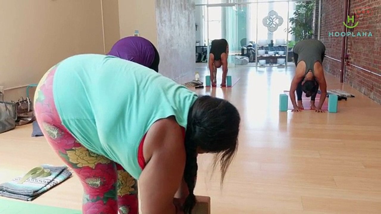 Yoganın Sınırlarını Zorlayan Şişman Kadın