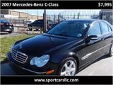 2007 Mercedes-Benz C-Class Used Cars Metairie LA