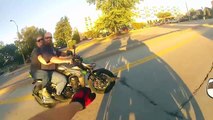 BIKERS VS ANGRY PEOPLE   ROAD RAGE COMPILATION 2017
