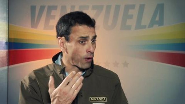 Talk to Al Jazeera - Henrique Capriles promo