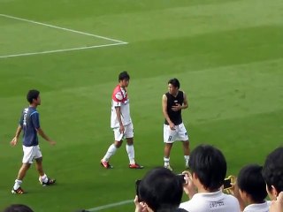20121006サガン鳥栖VSセレッソ　終了後挨拶