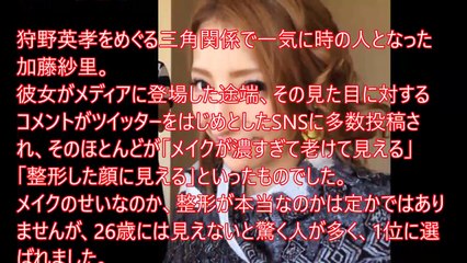 【芸能人】老け顔トップ10 実際よりも老け込んで見える女性タレント1位は?