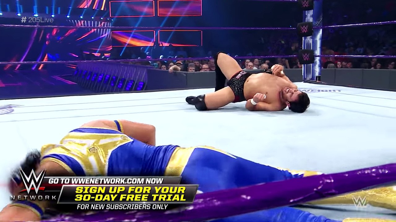 Gran Metalik vs. Noam Dar- WWE 205 Live 16.05.2017