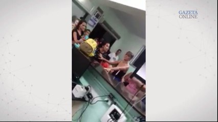 Confusão em hospital de Aracruz