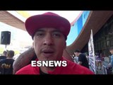 future boxing champ david benavidez at the weigh ins EsNews Boxing