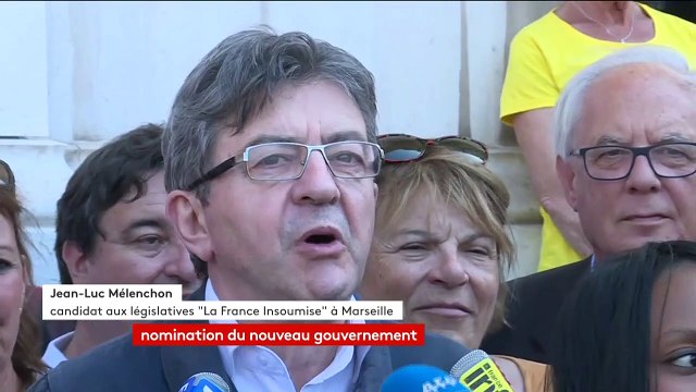 Mélenchon : c'est un gouvernement de droite, point