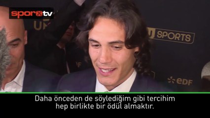 Fransa'da yılın oyuncusu Cavani!