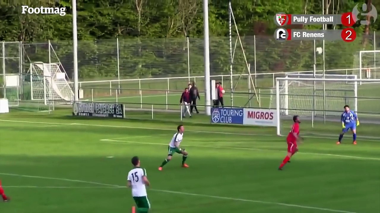 Adrien Gulfo funny own goal Pully Football vs  FC Renens