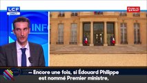 La chaine LCP se loupe completement au moment de la nomination du Premier Ministre !