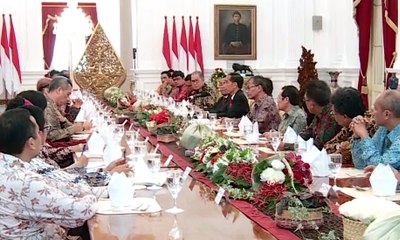 Jokowi Bertemu dengan Sejumlah Pemred Media Massa