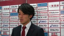 2014 J1リーグ第5節vs.浦和レッズ 森岡亮太選手 試合後インタビュー