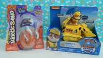 Paw Patrol Rubbles Diggin Bulldozer Toy and Kinetic Sand by Toy Reviews For You