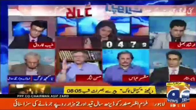 Media campaign Against Military Leadership, Senior Analyst Hassan Nisar 's Stance