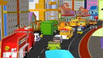 Wheels On The Bus Go Round And Round (Vehicles 2) - 3D Nursery Rhymes & Songs for Kids - YouTube (360p)