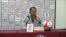 2013 J2リーグ第11節vs.ファジアーノ岡山 安達亮監督【試合後記者会見】