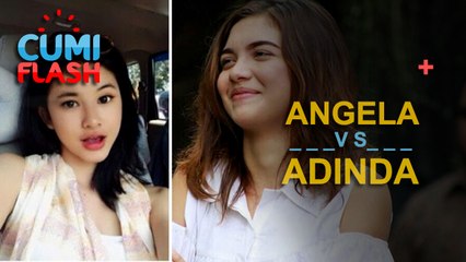 Angela Gilsha vs Adinda Azani, Siapa yang Baper - CumiFlash 17 Mei 2017