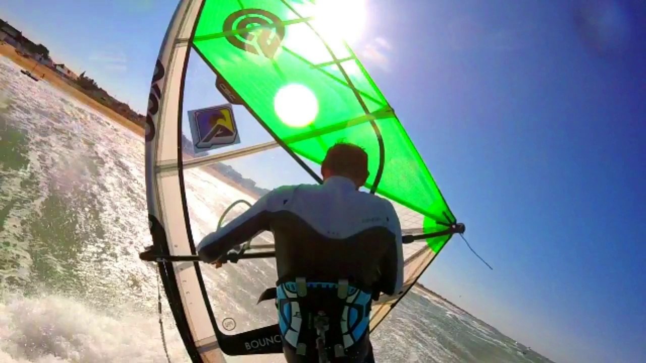 colleville-Montgomery - wind14 en avril 2017 par nord nord-est