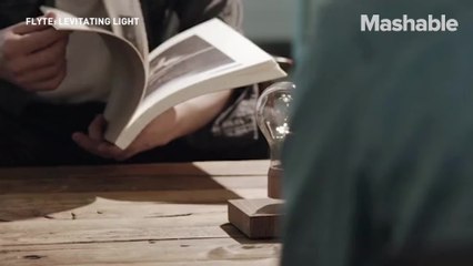 This lightbulb levitates and could last up to 22 years