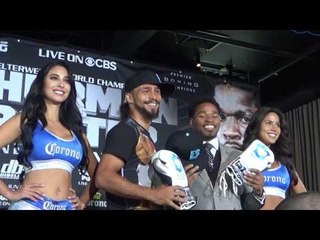 KEITH THURMAN vs SHAWN PORTER faceoff EsNews Boxing
