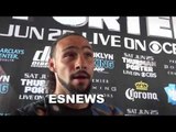 Keith Thurman on Floyd Mayweather Broner Danny Garcia and is in tears talking Ben Getty