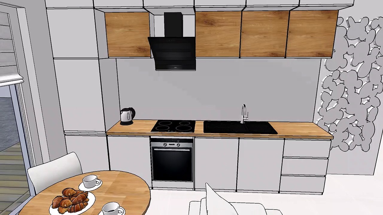 small living room - 18,70 m²