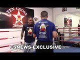 rios working with rucky funez EsNews Boxing
