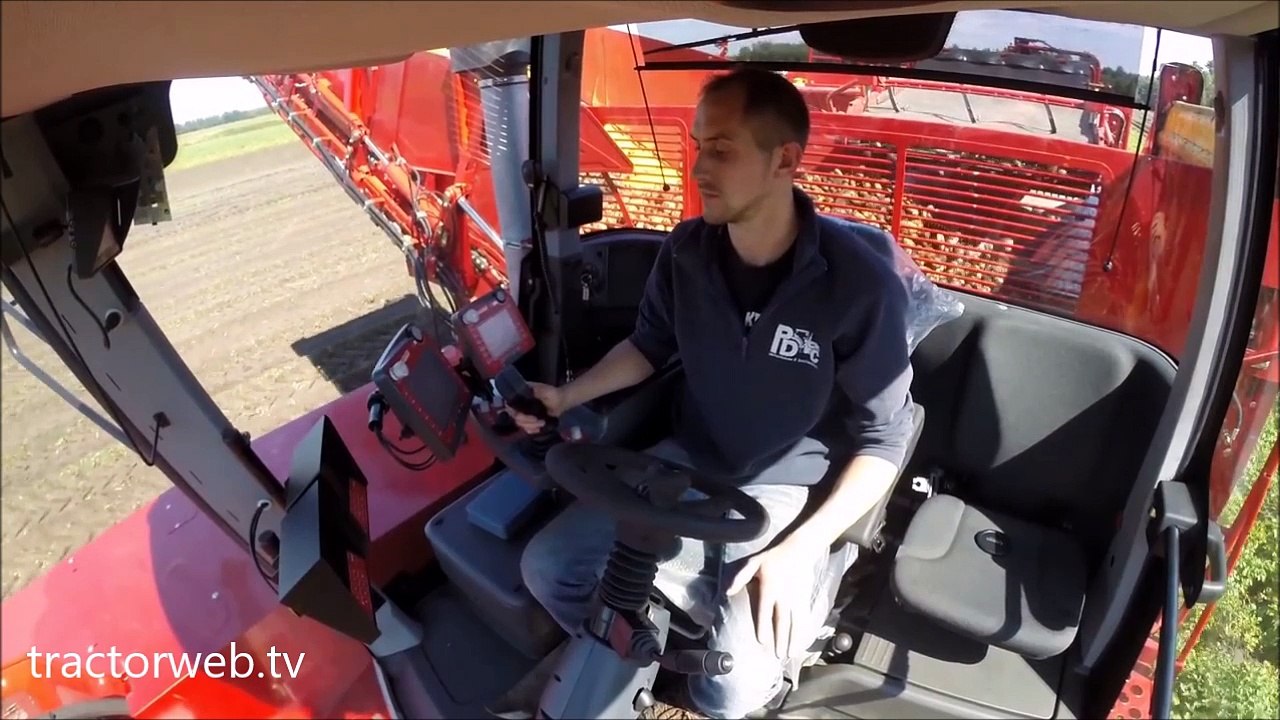 Kendi Yürür Patates Hasat Makinesi