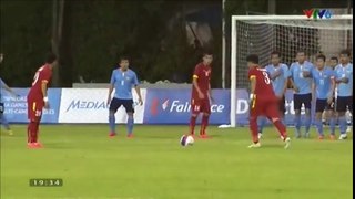 Tổng hợp trận U23 Việt Nam 1-0 U23 Lào.