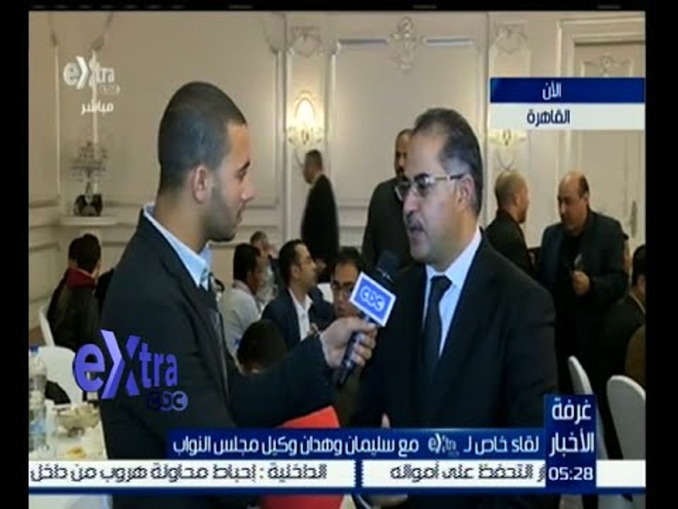 غرفة الأخبار |  لقاء خاص مع سليمان وهدان وكيل م...