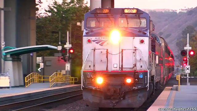 LONG AMTRAK TRAINS