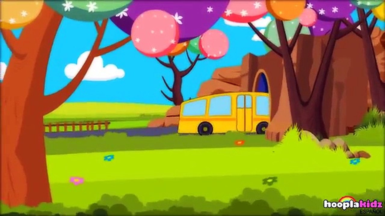 The wheel On The Bus Go Round & Round Kids Nursery Poem