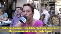 « Corse insoumise » : présentation des candidats en Haute-Corse