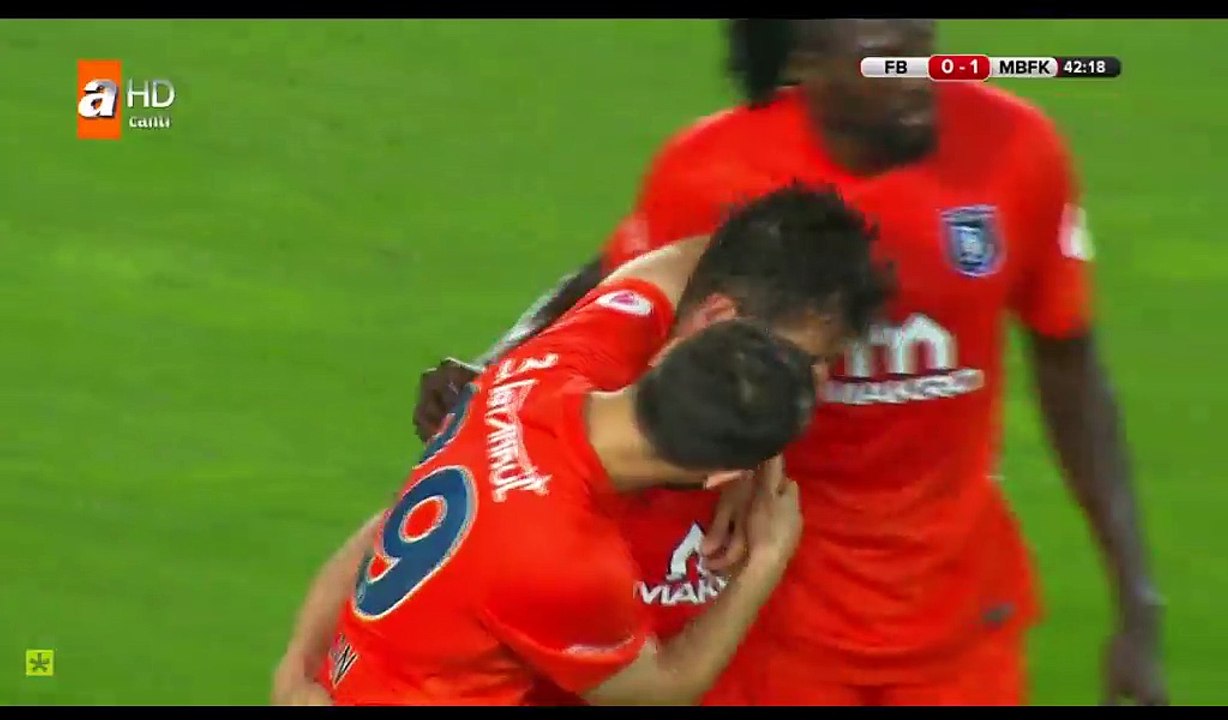Emre Belozoglu Goal HD - Fenerbahce 0-1 Basaksehir - 17.05.2017
