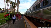 Amtrak Trains in San Clemente, CA (February 15th, 2013)