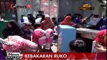 Kebakaran Hebat Hanguskan Dua Ruko di Makassar