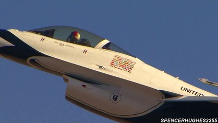 U.S.A.F. Thunderbirds @ AVIATION NATION 2012 (Sunday)