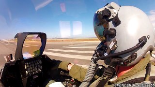 GoPro [COCKPIT VIDEO] F-16C Fighting Falcon Take-Off