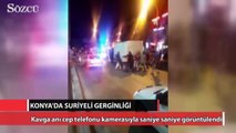 Suriyeliler ile Türk vatandaşları birbirine girdi!