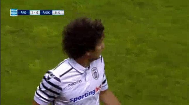 Amr Warda RED CARD HD - Panathinaikos 1-0 PAOK 17.05.2017