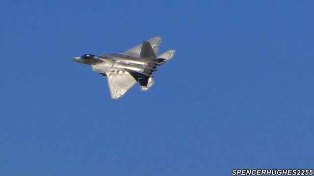 2012 MCAS Miramar Air Show - F-22 Raptor Demo Team & Heritage Flight