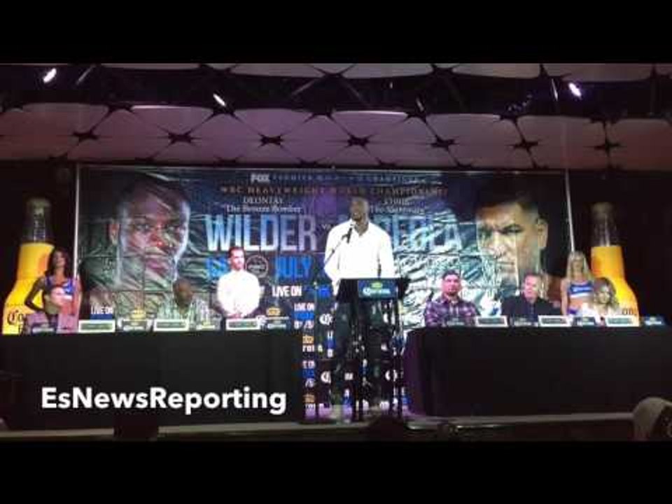 DEONTAY WILDER DEFENDS CHRIS ARREOLA: WHO ARE THE FANS TO JUDGE ARREOLA? DESERVES TITLE SHOT